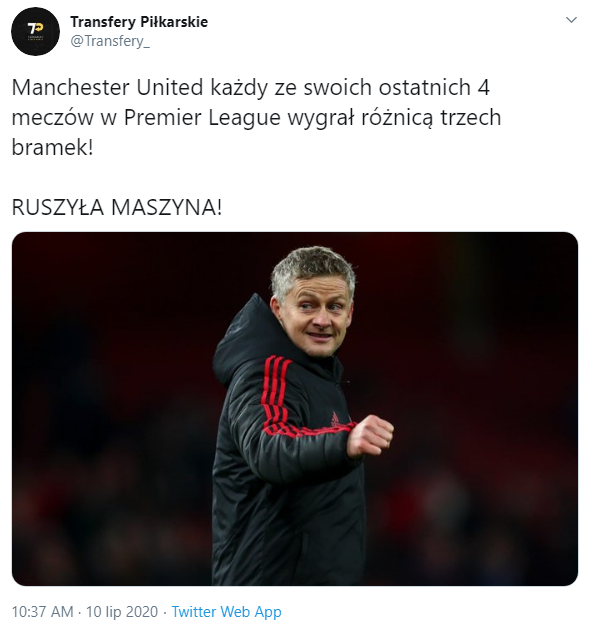 NIEBYWAŁA seria Manchesteru United